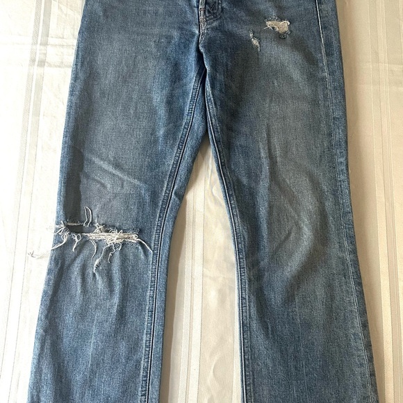 Mother Superior The Tripper 20 Minutes of Fame Light Wash Denim Jeans Size 25 - Picture 1 of 12